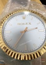 Datejust Rolex Wall Clock Replica Dealer's Clock - Yellow Gold